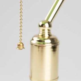 Brilagi - Lampada da scrivania BANK OFFICE 1xE27/60W/230V dorata/verde