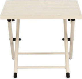 Tavolino da giardino in alluminio 43x44 cm Taylor - Bizzotto