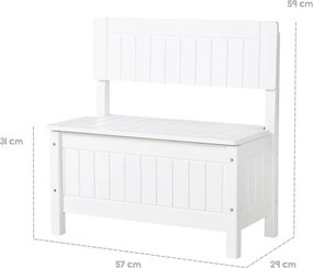 Panca per bambini bianca – Roba