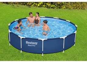 Piscina fuori terra tubolare BESTWAY Steel Frame Pro blu H 0.76 x ⌀ 3.66 m