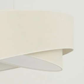 Brilagi - Lampadario LED a sospensione con filo LYRA 1xE27/15W/230V color crema/bianco