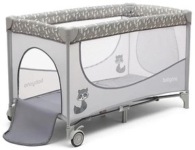 BabyOno - Culla da viaggio BASIC grigio