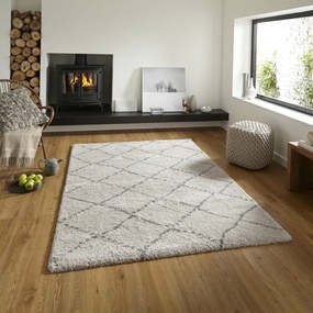 Tappeto crema e grigio , 160 x 230 cm Royal Nomadic - Think Rugs