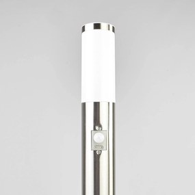 Lindby Kristof - lampioncino in acciaio con sensore