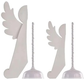 Decorazione natalizia LED 20xLED/6xAA Angeli