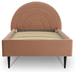 Letto rosa per bambini con contenitore 120x200 cm Rainbow - Scandic