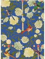 MINDTHEGAP Tapete The Garden Of Immortality  - Blue/ White/