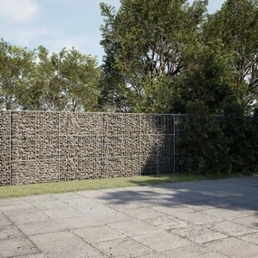 Cesto Gabbione Con Copertura 1100x100x150 Cm İn Ferro Zincato /