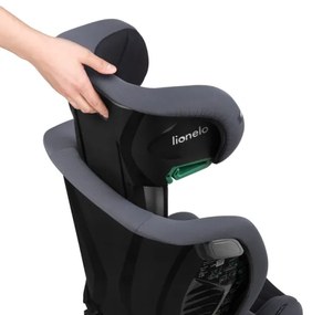 Lionelo - Seggiolino auto IGO i-Size 100-150 cm Grigio Grafite