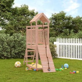 Casetta Con Arrampicata İn Legno Massello Di Douglas /