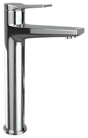 New Line Miscelatore Lavabo Alto Con Cartuccia In Ceramica Cromo