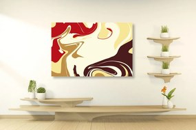 Quadro su tela – Motivo astratto di materiali