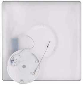 Plafoniera LED FLORI LED/22W/230V 4000K nero 42x42 cm