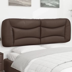 Cuscino Testiera Marrone 160 Cm İn Similpelle /