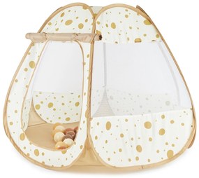 Bieco - Tenda da gioco Pop-Up e box per palline 2in1 - dots