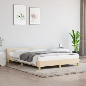 Giroletto Senza Materasso Crema 140x190 Cm İn Tessuto /