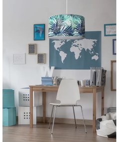 Duolla - Lampadario a sospensione con filo LEAVES 1xE27/15W/230V diametro 40 cm