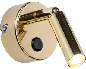 Faretto da parete ENZO 1xG9/8W/230V oro