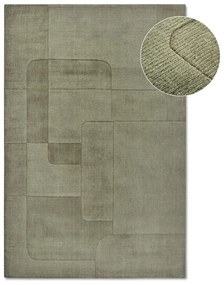 Tappeto verde in lana tessuto a mano 120x170 cm Charlotte - Villeroy&amp;Boch