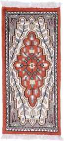 Agra Tappeto orientale 30x60 (Indian) Annodato A Mano