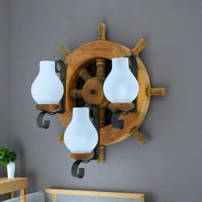 Brilagi - Applique TIMONA 3xE14/40W/230V faggio