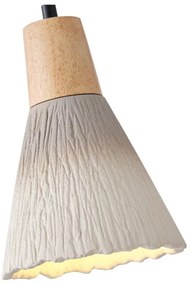 Lampadario a sospensione con filo 1xE27/15W/230V color crema