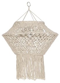 Paralume in macramè naturale 90 cm