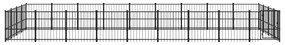 Gabbia per cani da esterno in acciaio 33,87 m²