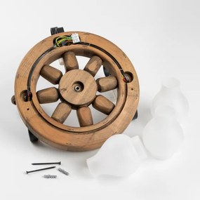 Brilagi - Applique ROATA APLICA 3xE14/40W/230V faggio