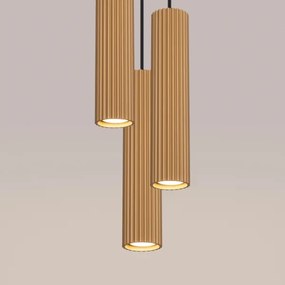 Brilagi - Lampadario a sospensione con cavo CRESTO 3xGU10/10W/230V dorato