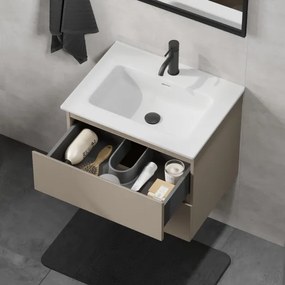 Mobile bagno con lavabo CONOR 61 cm Marakesh/bianco