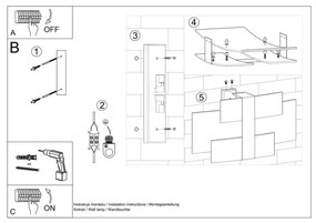 Sollux SL.0350 - Applique CELIA 2xG9/40W/230V cromo/bianco