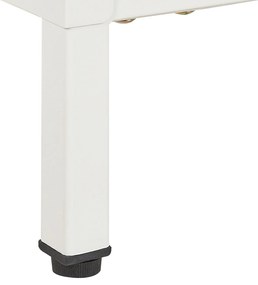 Armadio da ufficio metallo bianco 43 x 40 cm WOSTOK Beliani