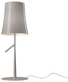 Foscarini - Birdie LED Grande Lampada da Tavolo con Dimmer Touch Grigio Foscarini