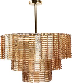 Lampadario a Sospensione da Soffitto APP1677-8CP Marrone