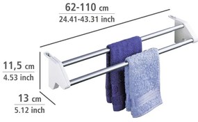 Asciugabiancheria regolabile per radiatore Standard Twin - Wenko