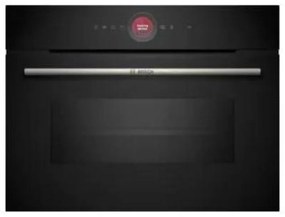Bosch Serie 8 CMG7241B2 Forno da incasso compatto combinato a microonde 45 Litri Cleaning Assistance (idrolisi), ring digitale TFT touch Sistema di