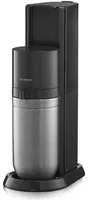 Sodastream gasatore duo con doppia bottiglia in vetro e pet lavabile in lavastoviglie colore nero - 123062