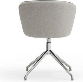 Set di sedie da pranzo grigio chiaro in imbottito 2 pz Add – Teulat