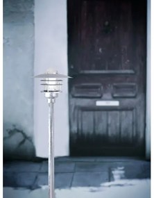 Nordlux - Lampada da esterno AGGER 1xE27/60W/230V IP54 argento