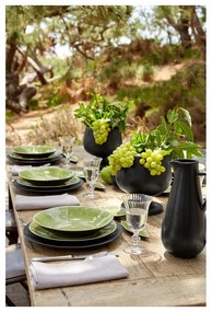 Piatto in gres verde chiaro , ⌀ 27 cm Riviera - Costa Nova