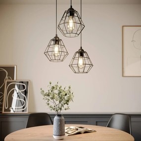 Lampada a sospensione Saphir Envostar, dimmerabile, Nero, Soggiorno / Sala da pranzo, Metallo, Moderno, Lampada a sospensione
