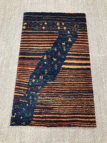 Gabbeh Tappeto persiano 100 x 60 Blu (Iran) Annodato A Mano