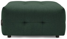 Pouf verde scuro Kleber - Bobochic Paris