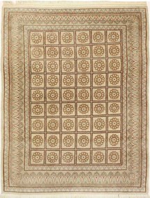 Kashan Tappeto persiano 140x110 Beige (Iran) Annodato A Mano