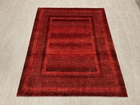 Loribaft Tappeto 200 x 260 Rosso (Iran) Annodato A Mano