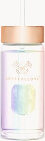 Borraccia in quarzo trasparente Hologram Crystallove