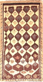 Shiraz Tappeto persiano 110 x 200 Rosso (Iran) Annodato A Mano