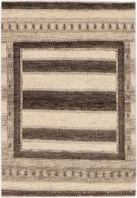 Loribaft Tappeto 100 x 140 Beige (Iran) Annodato A Mano