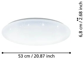 Eglo 900002 - Plafoniera LED dimmerabile TOTARI-Z LED/44,8W/230V 2700-6500K